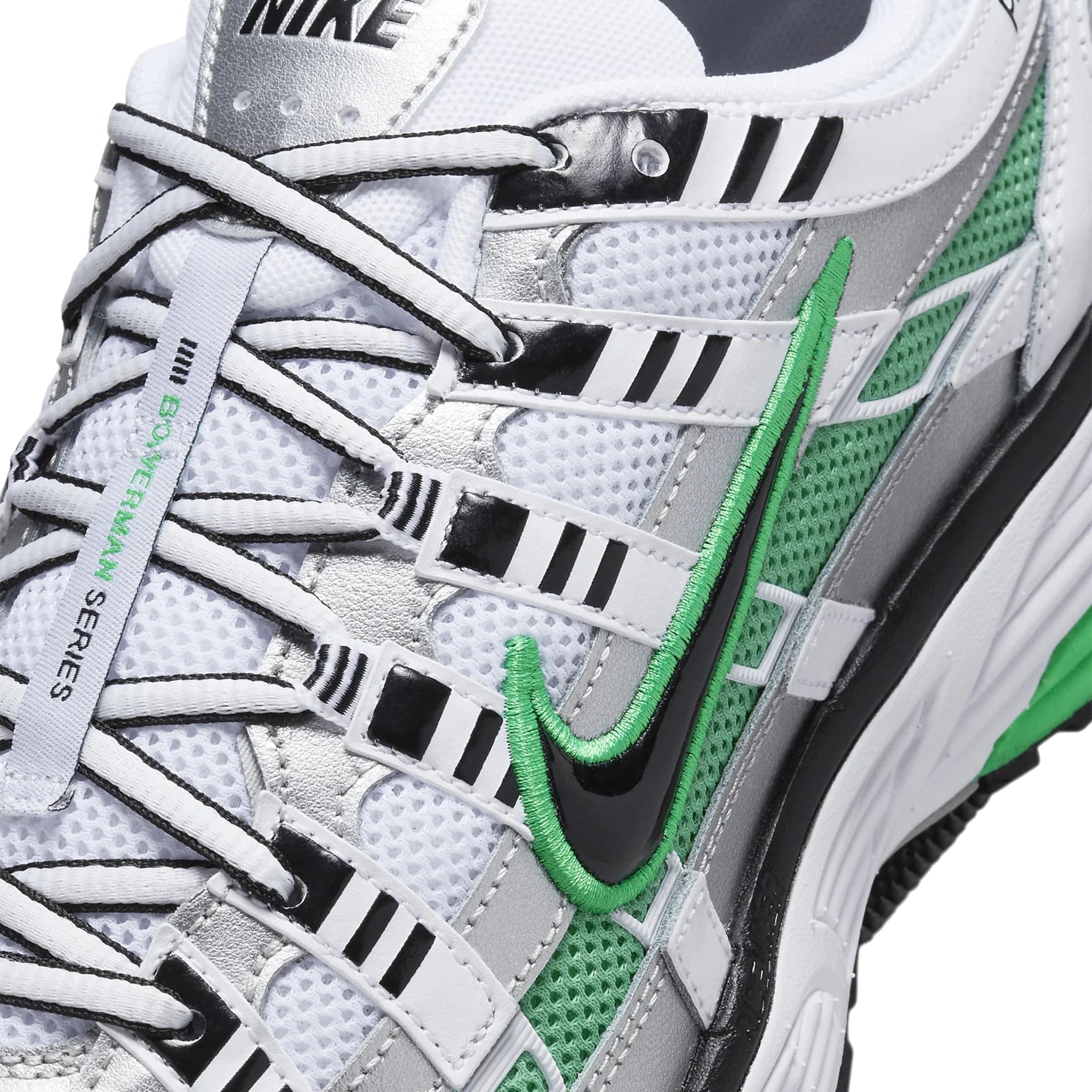 Logo view of view of Nike P-6000 Spring Green CD6404-104